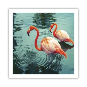 Affisch - Nu är vi på modet - 60x60 cm