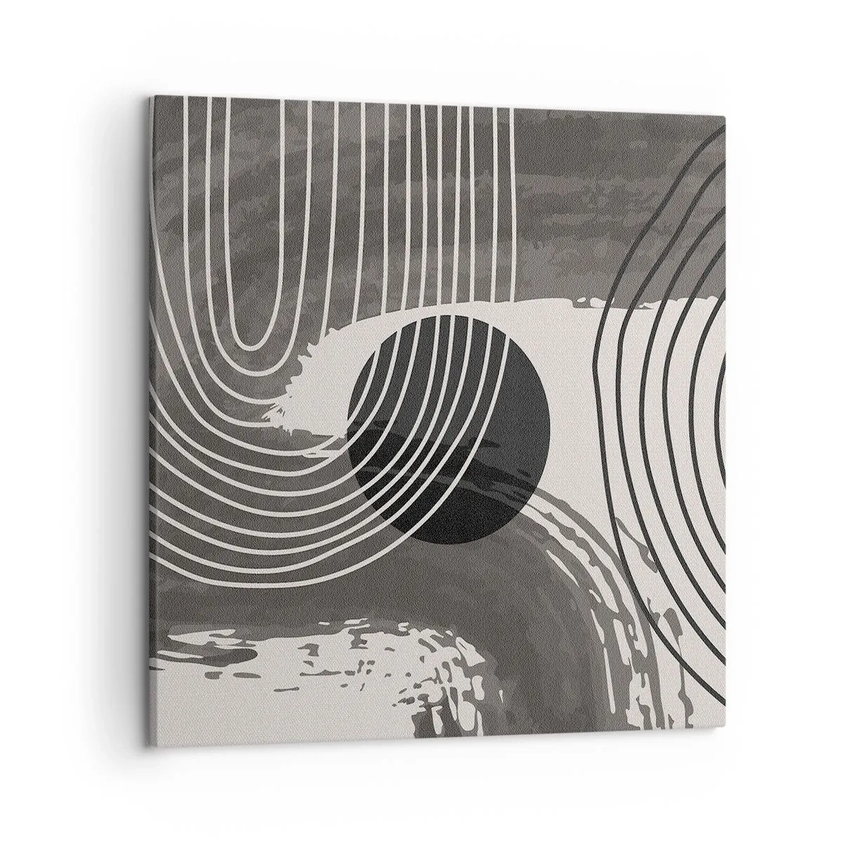 Canvastavla - Bild på duk - Ovalen vinner - 50x50 cm