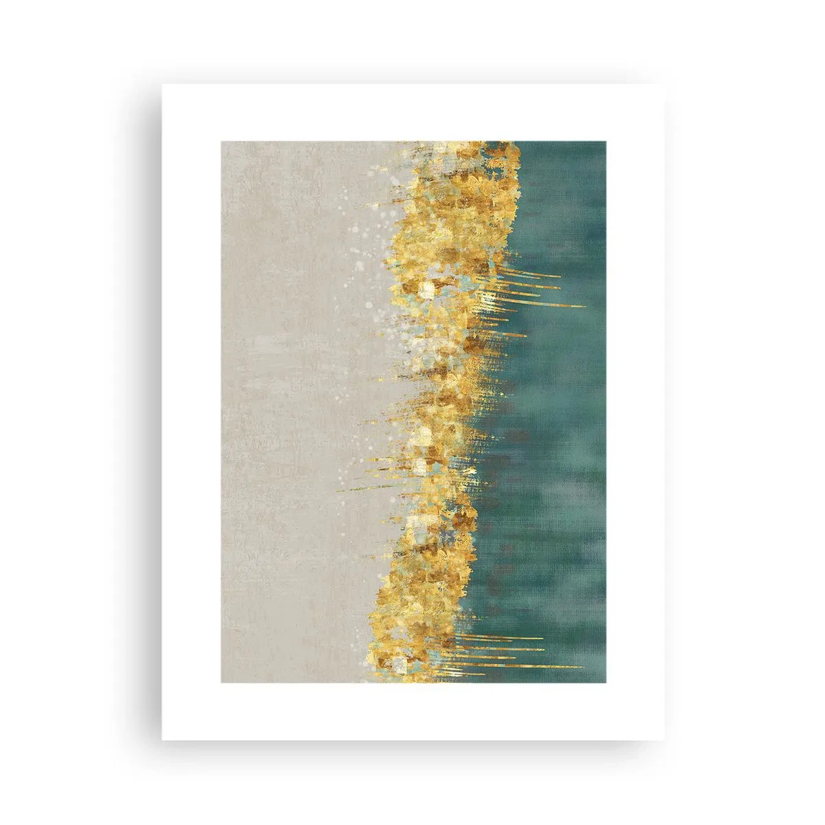 Affisch - Den gyllene gränsen - 30x40 cm