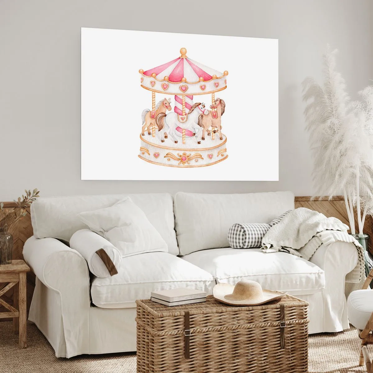 Affisch - Barndomens ljuva värld - 50x40 cm