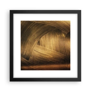 Affisch i svart ram - I gyllene labyrint - 30x30 cm