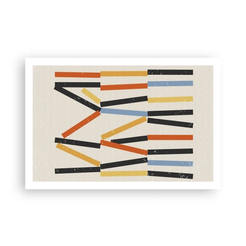 Affisch - Horisontell komposition - 91x61 cm