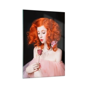 Glastavla - Bild på glas - I Barockstil - 70x100 cm