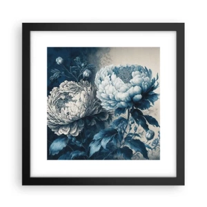 Affisch i svart ram - Ett väl matchat par - 30x30 cm