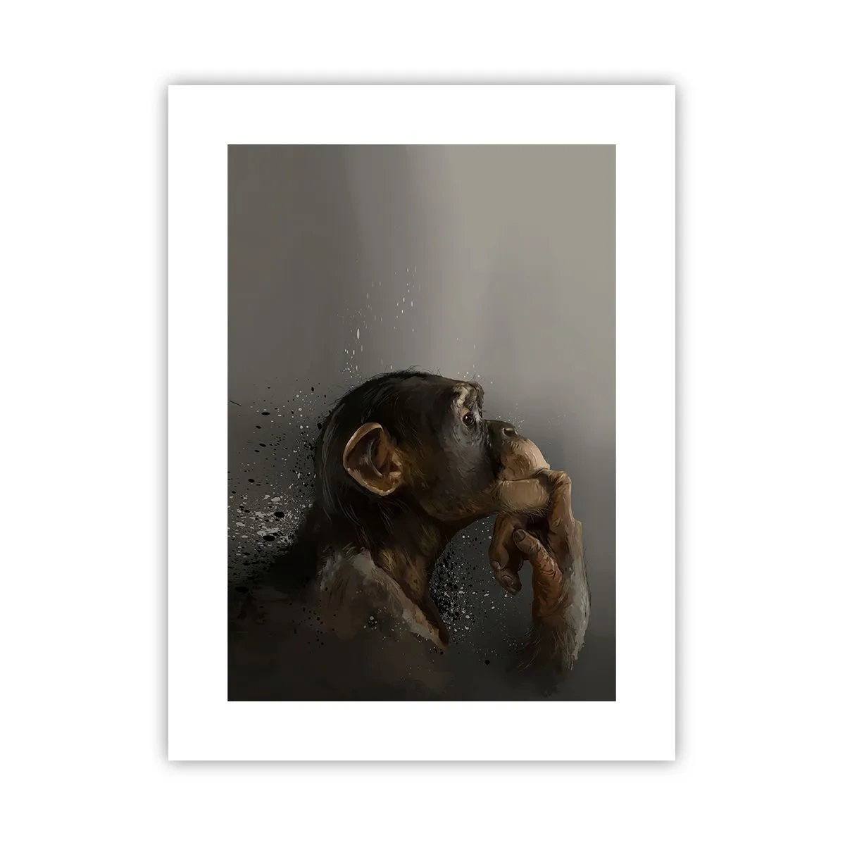 Affisch - Säkert en tänkare - 30x40 cm