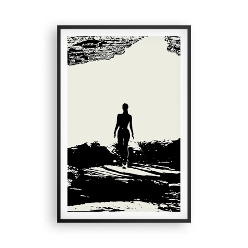 Affisch i svart ram - En ny blick - 61x91 cm