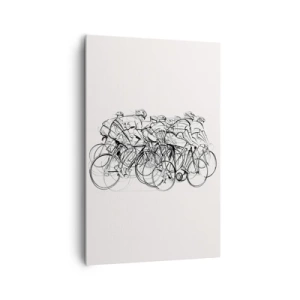 Canvastavla - Bild på duk - Lagarbete - 80x120 cm