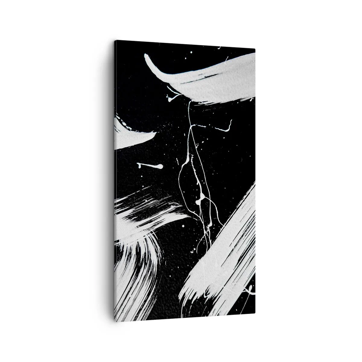 Canvastavla - Bild på duk - Bryta mörkret - 45x80 cm
