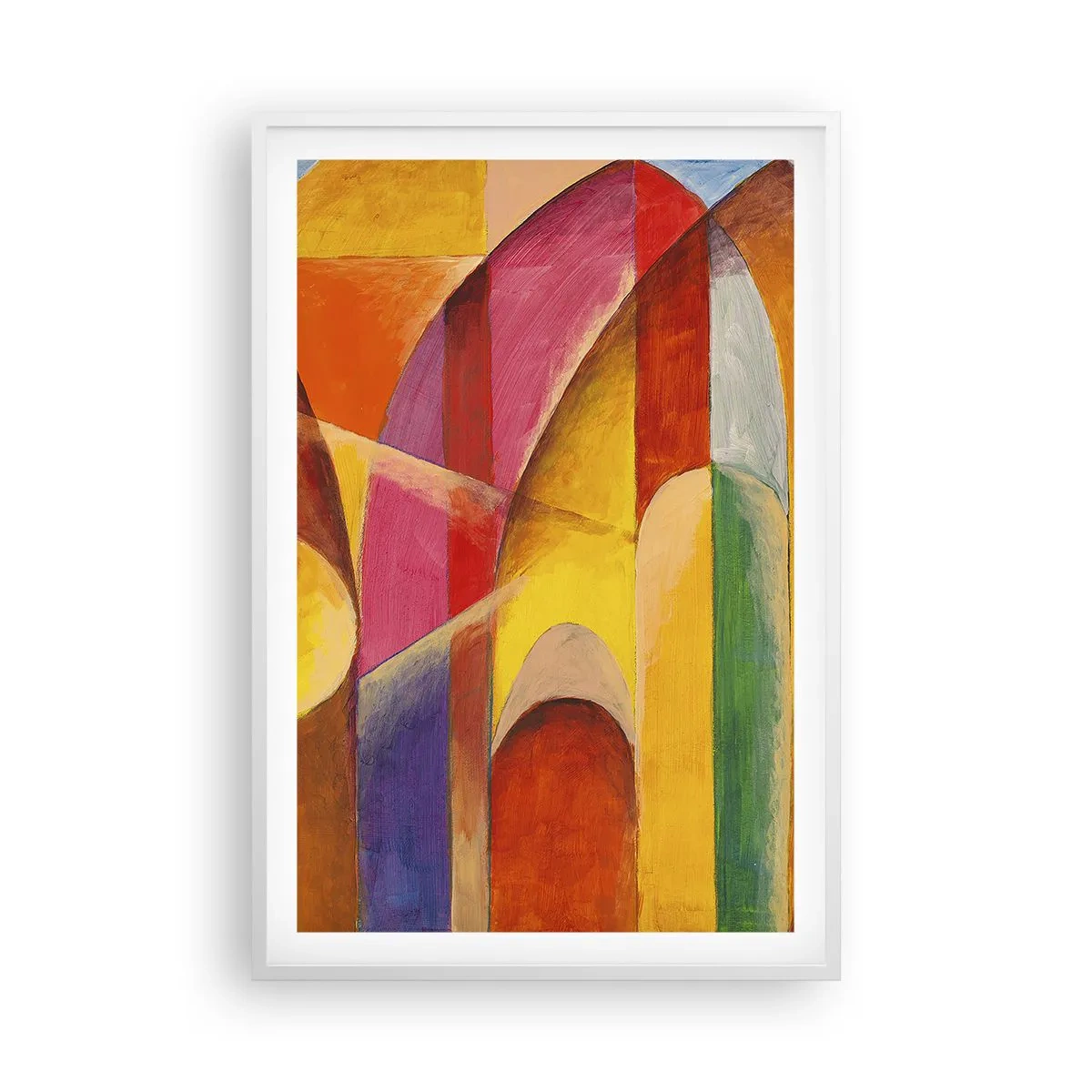 Affisch i vit ram - Solens domkyrka - 61x91 cm