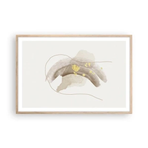 Affisch i ram av ljusek - Träffat i rummet - 91x61 cm