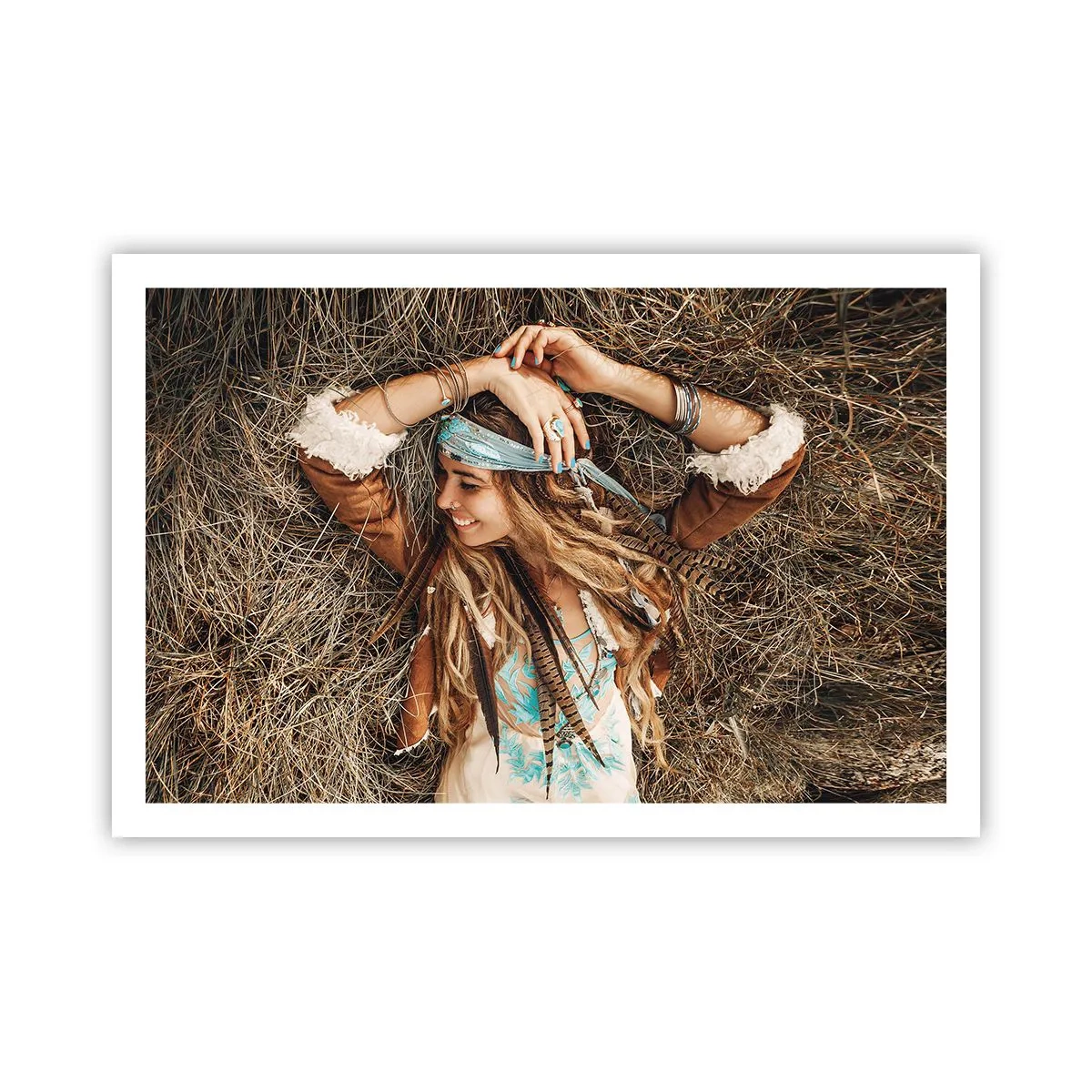 Affisch - På väg till kärlekens sommar - 91x61 cm