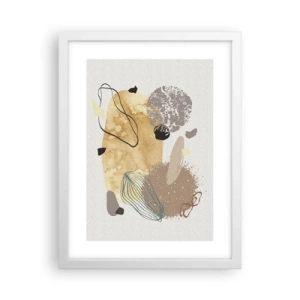 Affisch i vit ram - Olika former - 30x40 cm