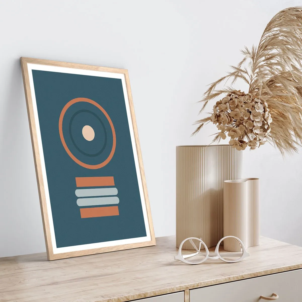 Affisch i ram av ljusek - Sakens kärna - 40x50 cm