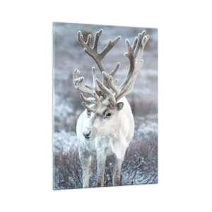 Glastavla - Bild på glas - Porträtt i solsken - 50x70 cm