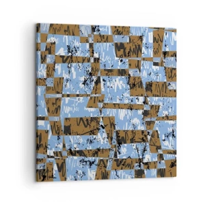 Canvastavla - Bild på duk - Icke-folkligt urklipp - 60x60 cm