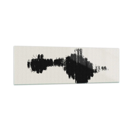 Glastavla - Bild på glas - Fantasins vibrationer - 160x50 cm