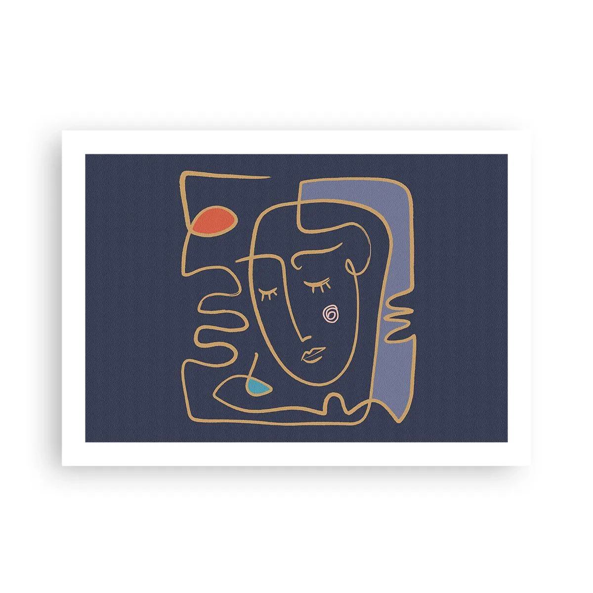 Affisch - I drömmarnas värld - 70x50 cm