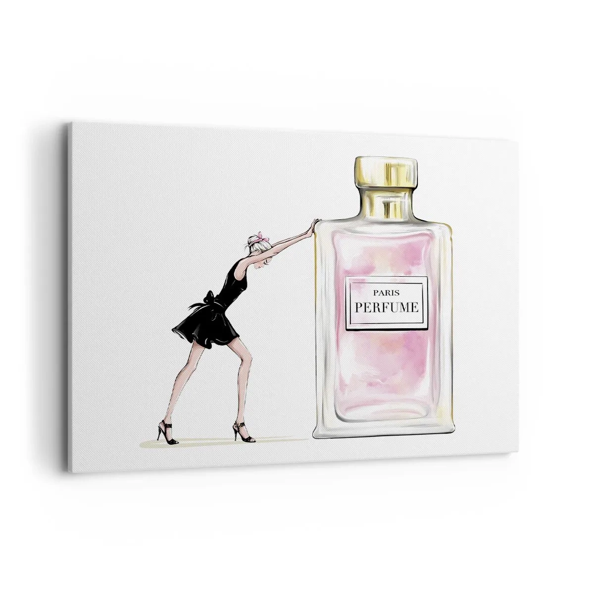 Canvastavla - Bild på duk - Kvinnlighetens kärna - 100x70 cm