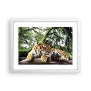 Affisch i vit ram - Med vänlig hälsning - 40x30 cm