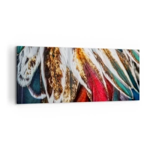Canvastavla - Bild på duk - flyghemligheter - 120x50 cm
