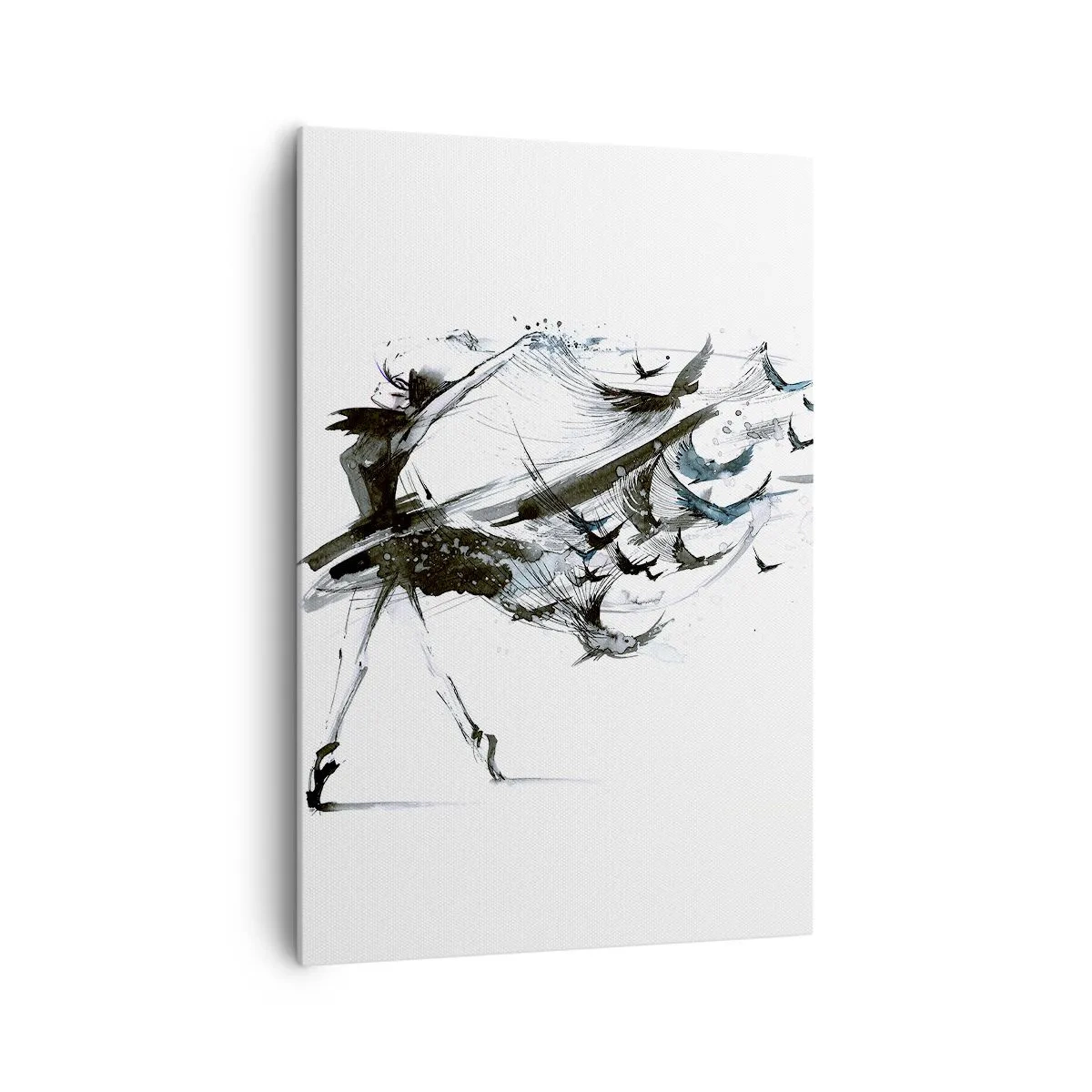 Canvastavla - Bild på duk - Musikens magi befriar från trolldom - 70x100 cm