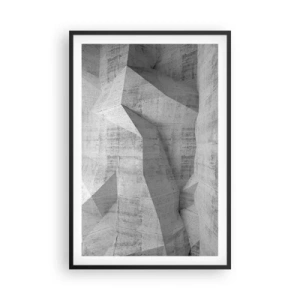 Affisch i svart ram - En riktig utmaning - 61x91 cm