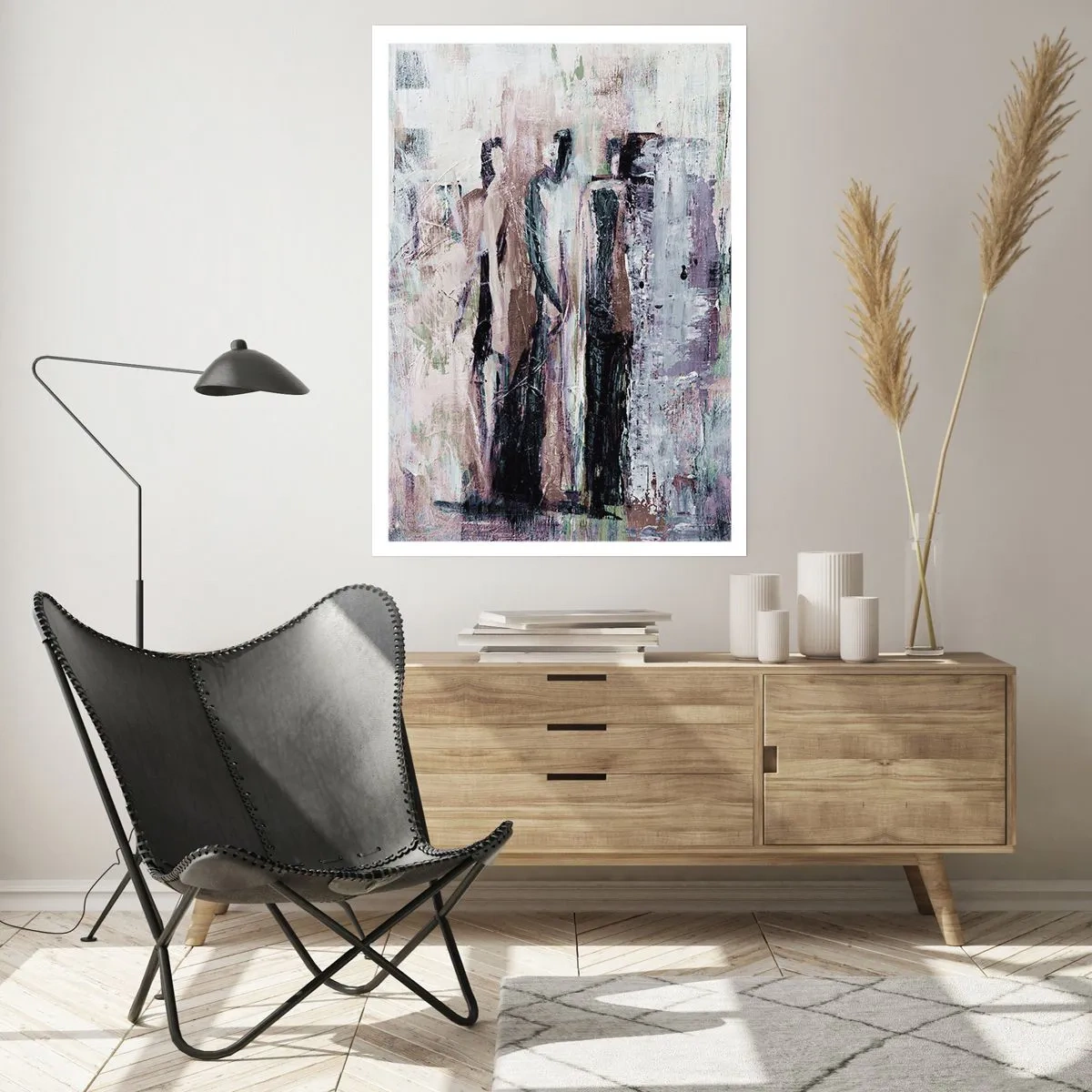 Affisch - De mystiska tre - 61x91 cm