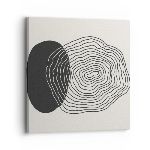 Canvastavla - Bild på duk - Varaktighet och vibration - 30x30 cm