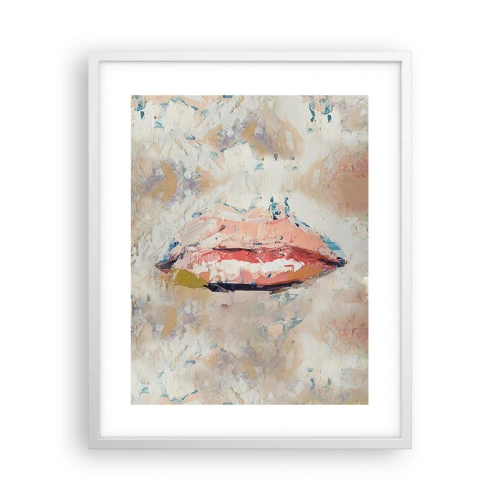 Affisch i vit ram - Väcker sinnen - 40x50 cm