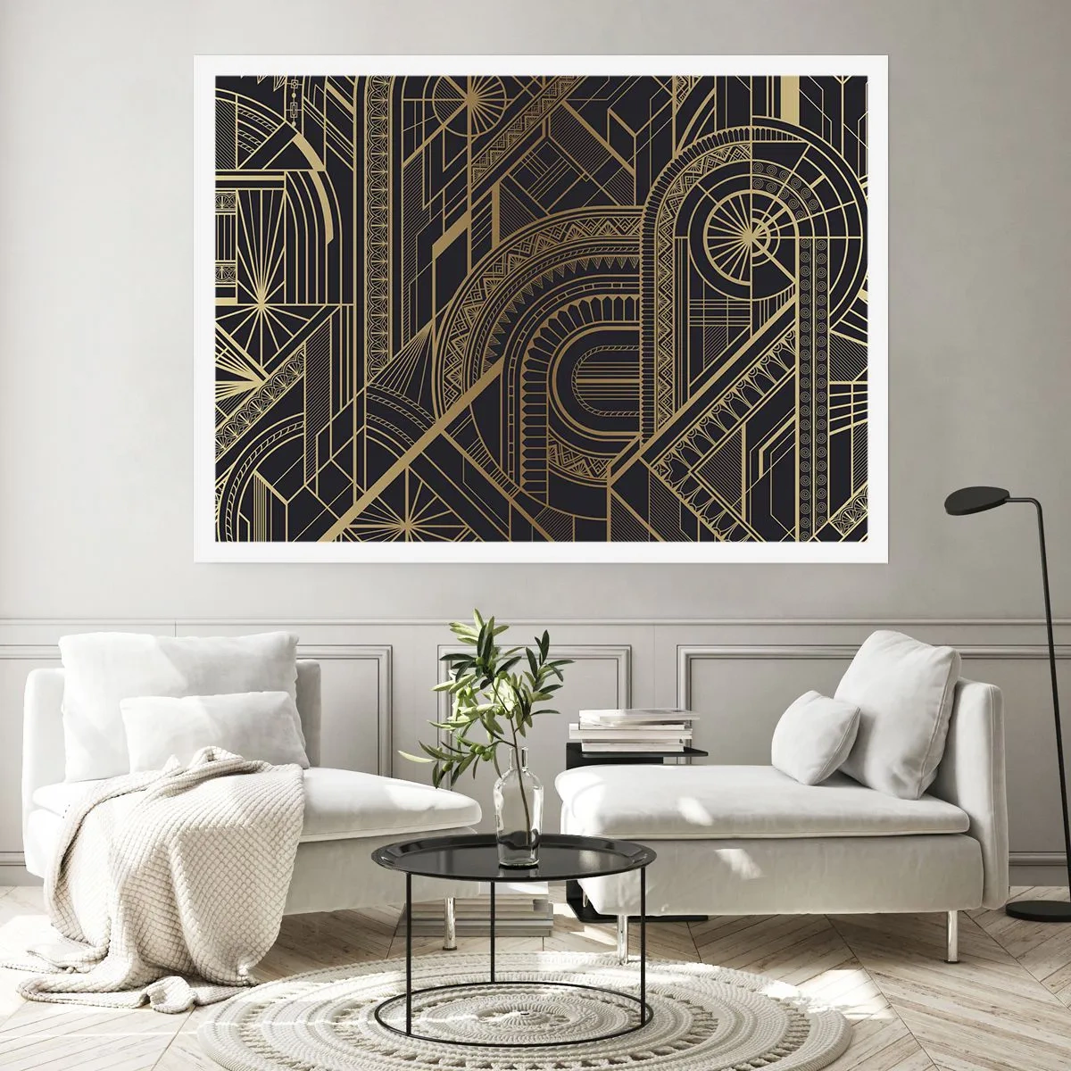 Affisch - Koncept, idéer, planer - 100x70 cm