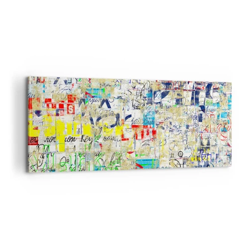 Canvastavla - Bild på duk - Helt enkelt gläder ögonen - 100x40 cm