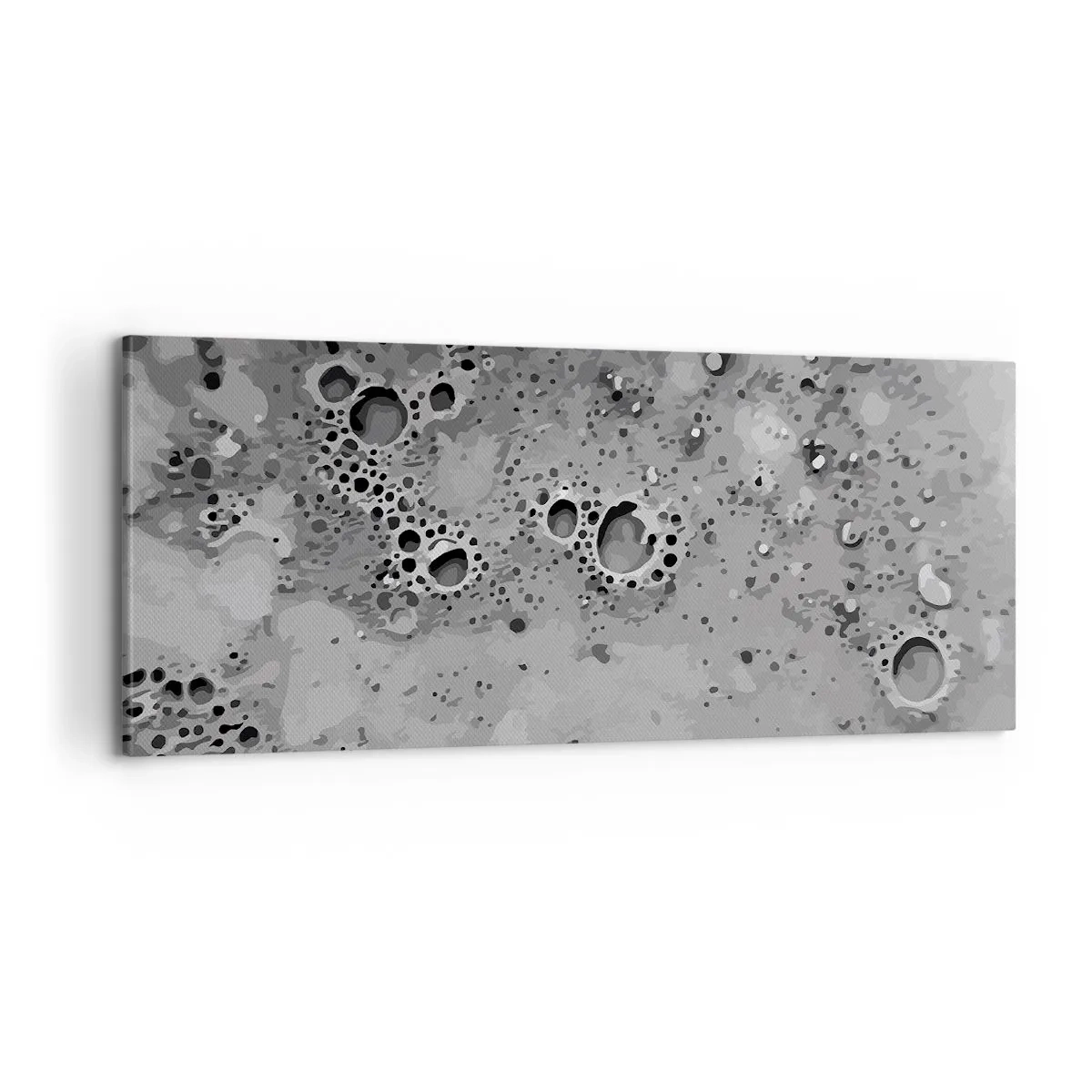 Canvastavla - Bild på duk - Som månlandskap - 100x40 cm