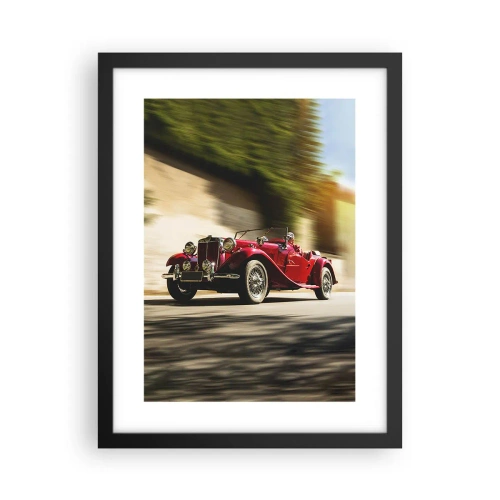 Affisch i svart ram - Vackrare än Nike från Samothrakis - 30x40 cm