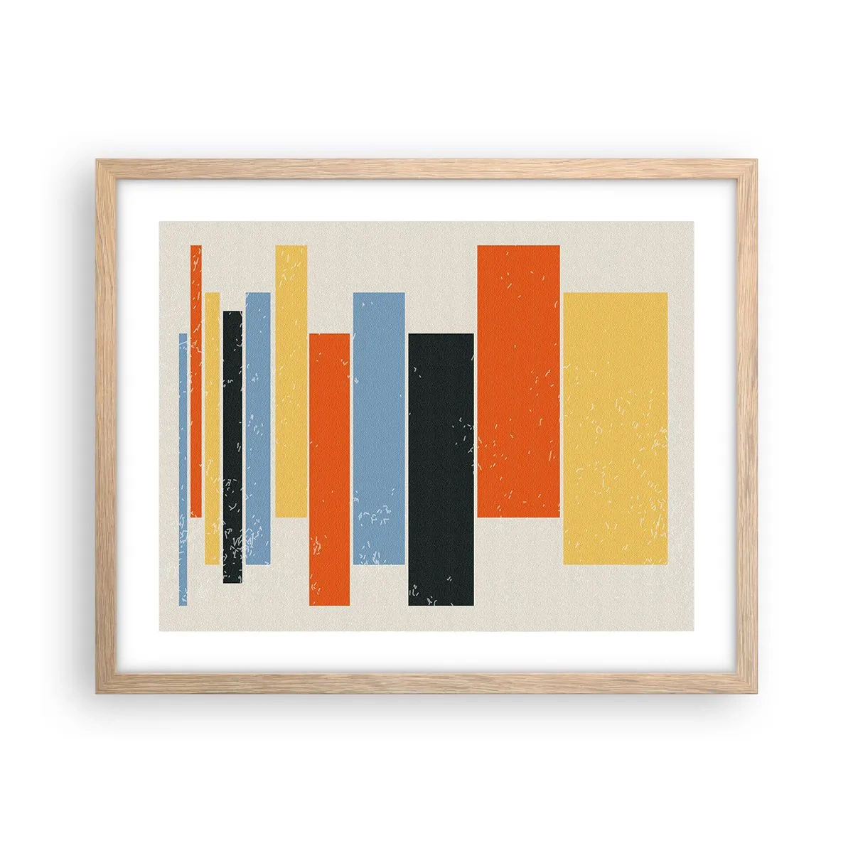 Affisch i ram av ljusek - Inspelning av musik - 50x40 cm