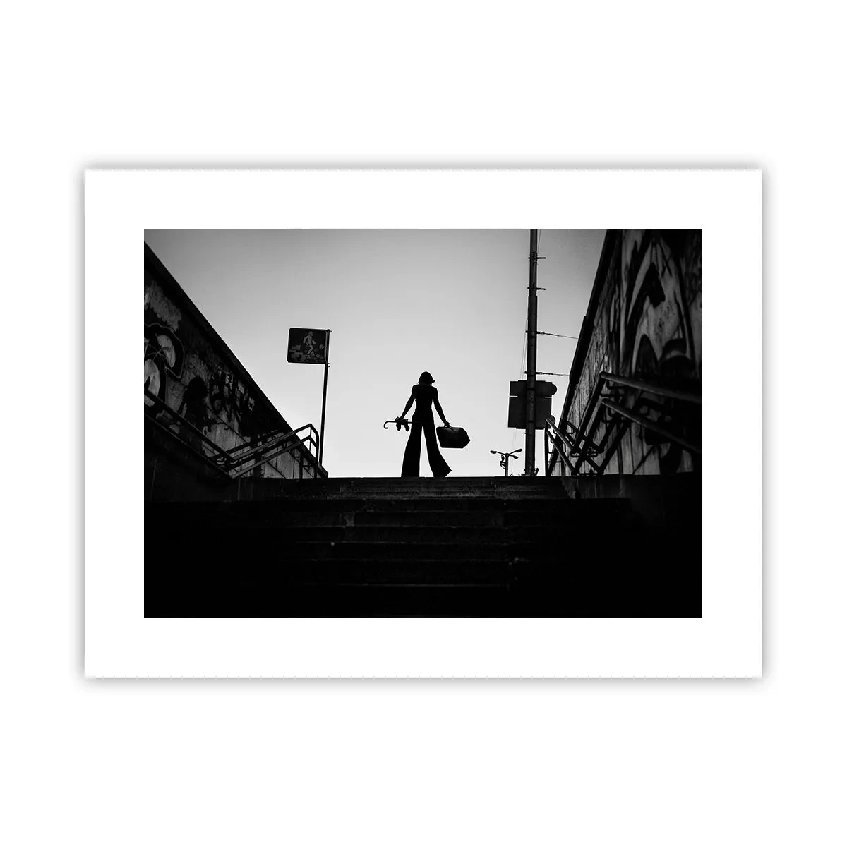 Affisch - Stadsvandring - 40x30 cm