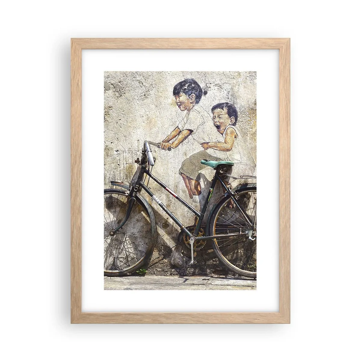 Affisch i ram av ljusek - Sant eller falskt? - 30x40 cm