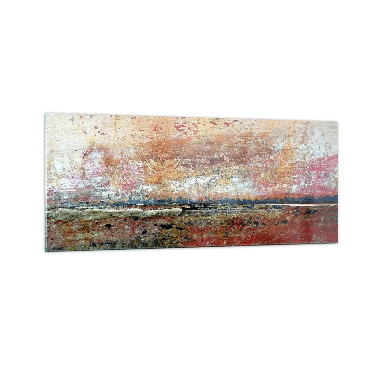 Glastavla - Bild på glas - Kanske är det havet - 100x40 cm