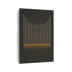 Canvastavla - Bild på duk - Utforska mörkret - 70x100 cm