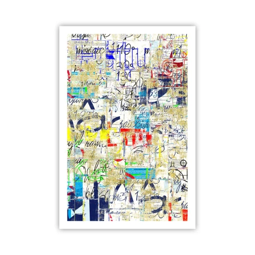 Affisch - Helt enkelt gläder ögonen - 61x91 cm