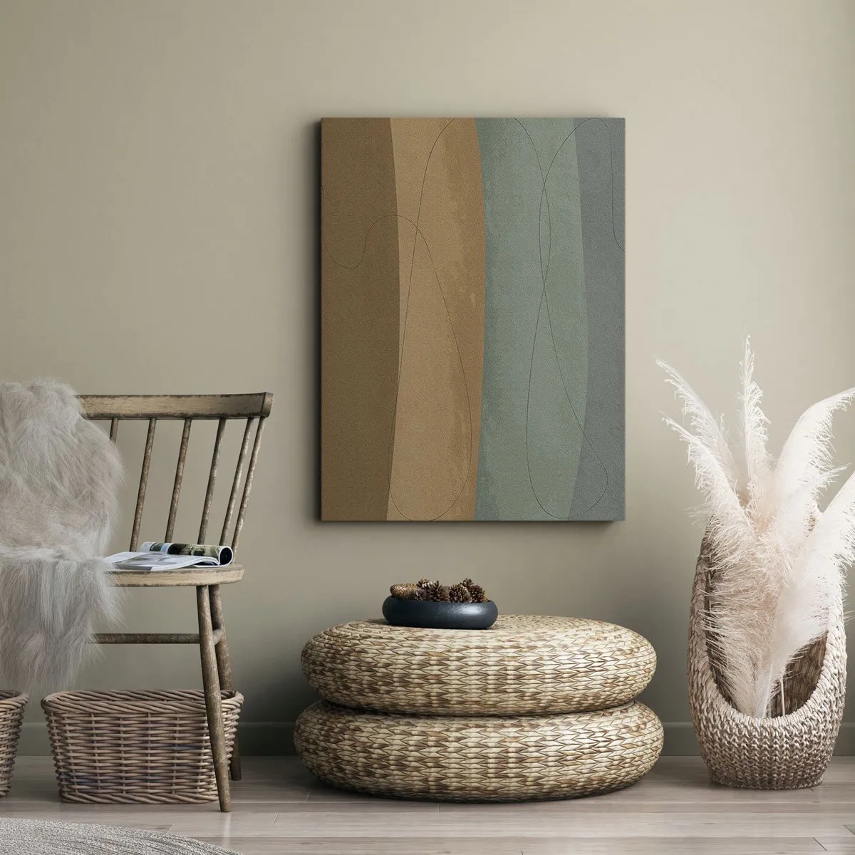 Canvastavla - Bild på duk - Horisontell komposition - 45x80 cm