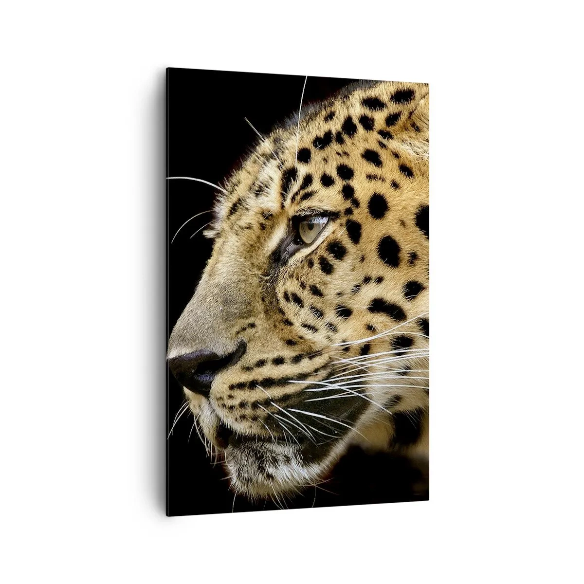 Canvastavla - Bild på duk - Lugn, fokuserad, redo - 80x120 cm