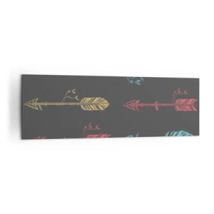 Canvastavla - Bild på duk - I ordning - 160x50 cm