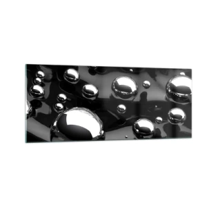 Glastavla - Bild på glas - Ur svarta massan - 100x40 cm