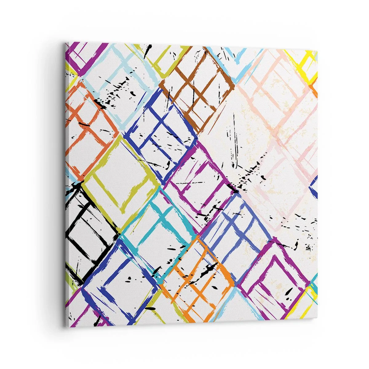 Canvastavla - Bild på duk - Celler för uthyrning - 60x60 cm