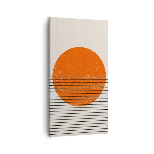 Canvastavla - Bild på duk - Alltid solen - 55x100 cm