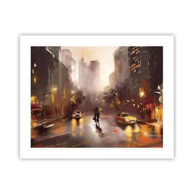 Affisch - I New Yorks ljus - 50x40 cm