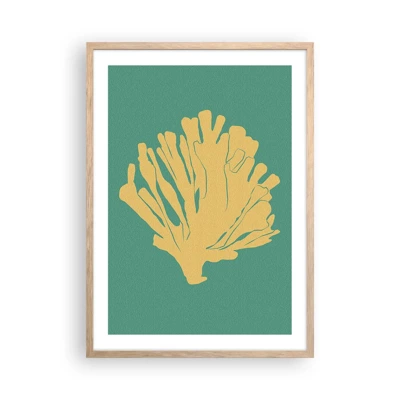Affisch i ram av ljusek - En buske av undervattensskog - 50x70 cm