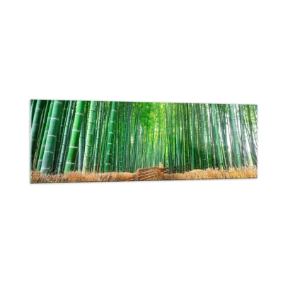 Bild på glas - Asiatiska kulturens essäns - 160x50 cm