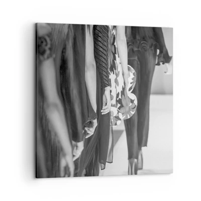 Canvastavla - Bild på duk - En elegant parad - 50x50 cm