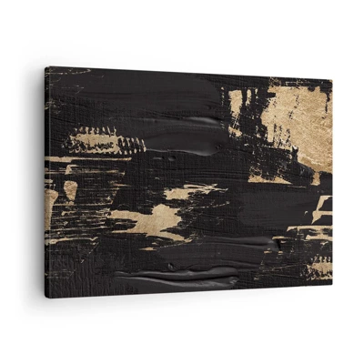 Canvastavla - Bild på duk - Ett spår av beröring - 70x50 cm